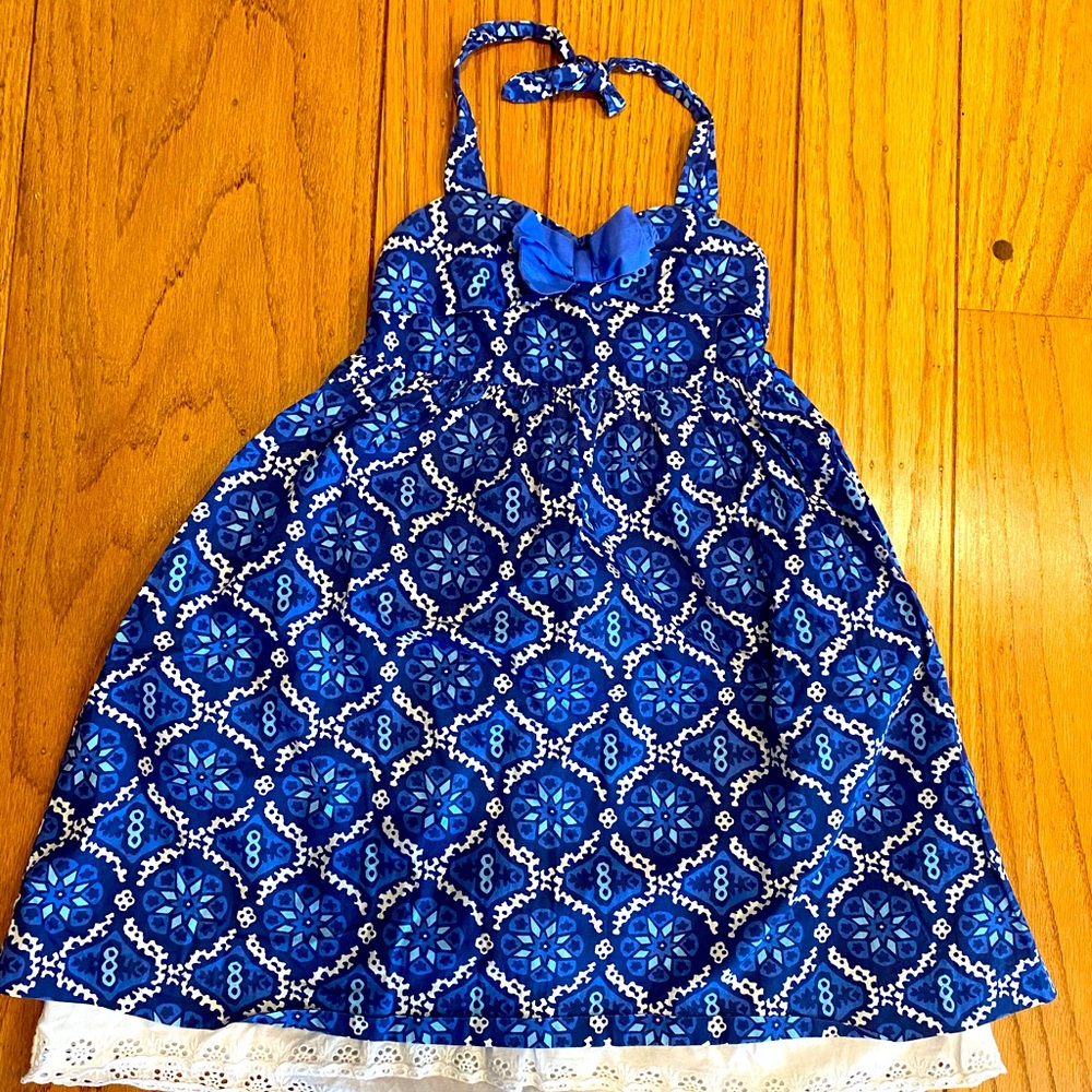 Janie and Jack halter top dress in 4T
